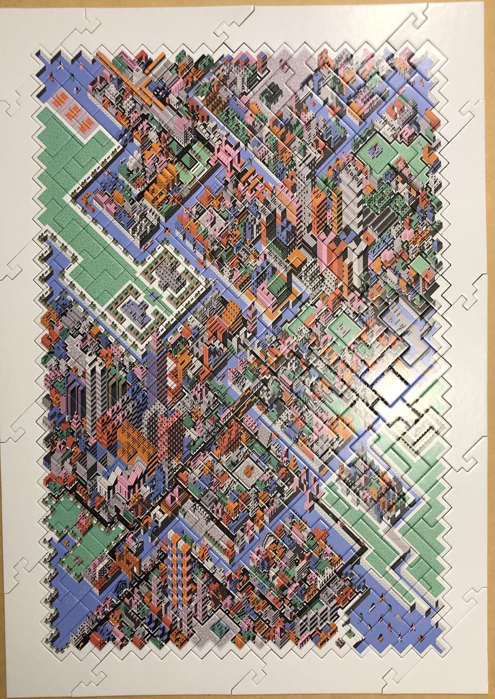 Tetromino City - Laurence King Publishing 🇬🇧 puzzle collectible [Barcode 9781913947569] - Main Image 2