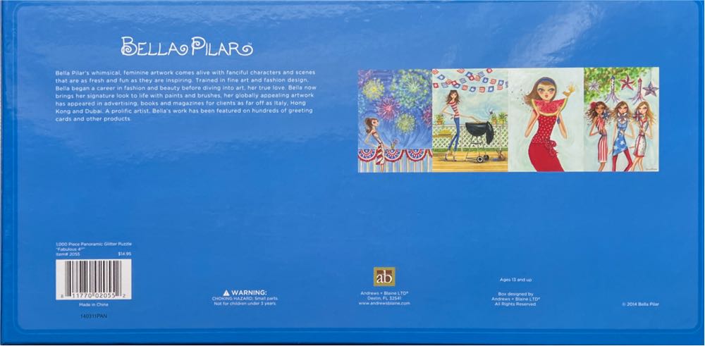 Fabulous 4th - Andrew + Blaine puzzle collectible [Barcode 811770020552] - Main Image 2