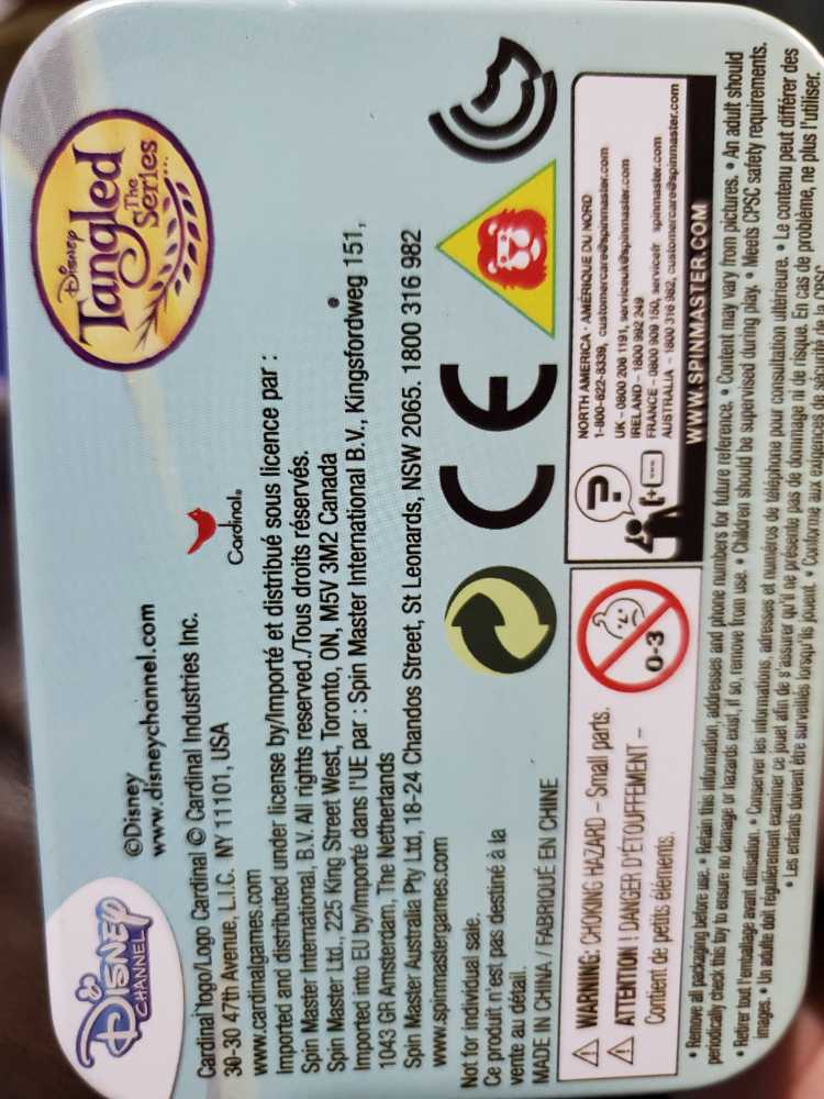 Disney Tangled Puzzle In Tin - Cardinal puzzle collectible - Main Image 2