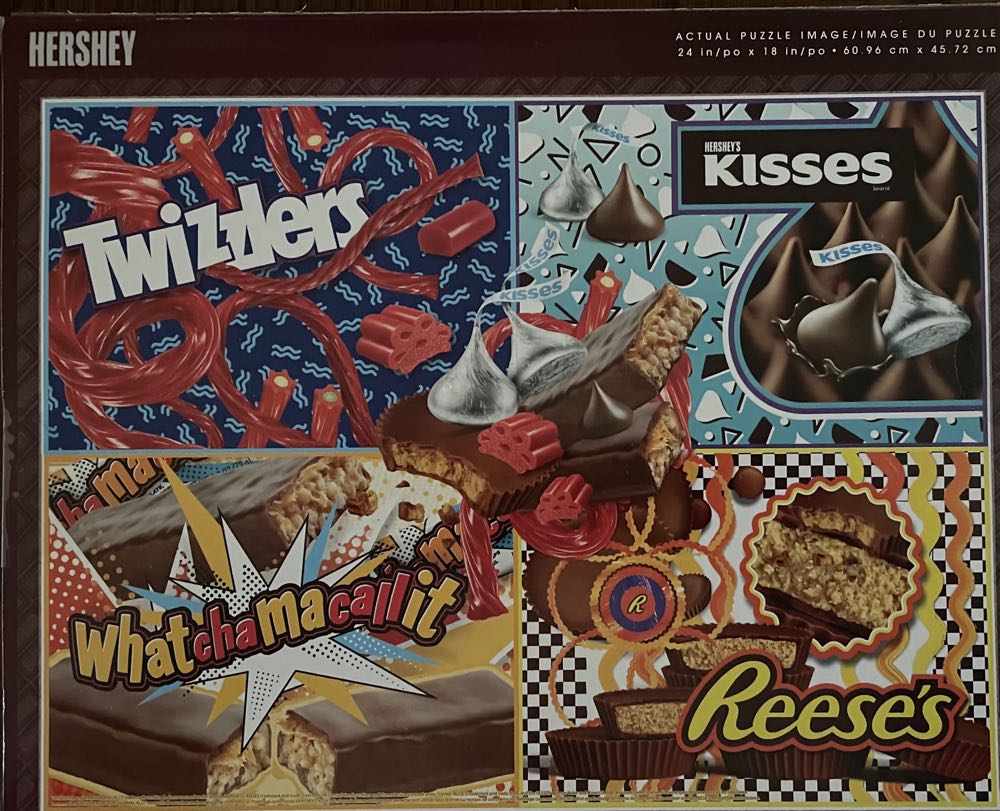 Hershey - Spinmaster Puzzles puzzle collectible [Barcode 778988249093] - Main Image 2