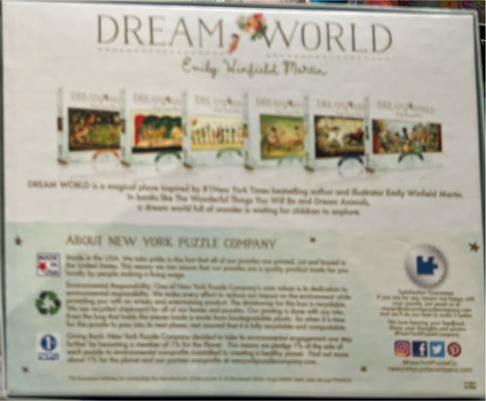 Dream  World Mermaid Tea Party - New York Puzzle Company puzzle collectible [Barcode 819844014049] - Main Image 2