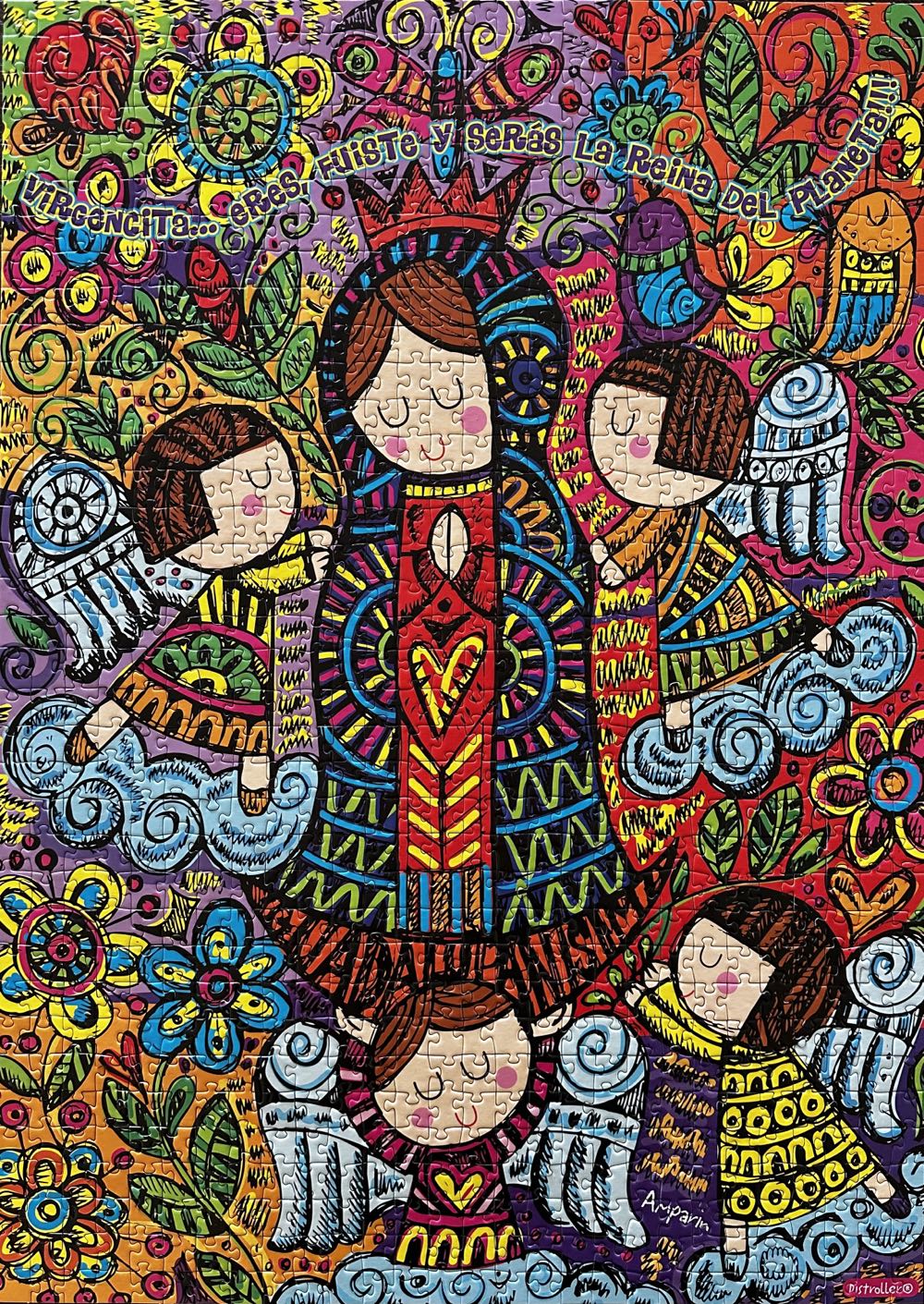 La Virgen - Ravensburger puzzle collectible [Barcode 4005556198535] - Main Image 2