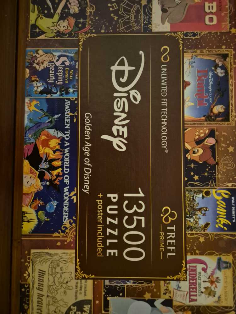 Golden Age Of Disney - Trefl puzzle collectible [Barcode 5900511810264] - Main Image 2