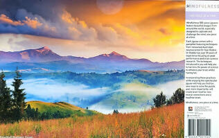 Mindfulness : Mountains - Hinkler puzzle collectible [Barcode 9354537001544] - Main Image 3