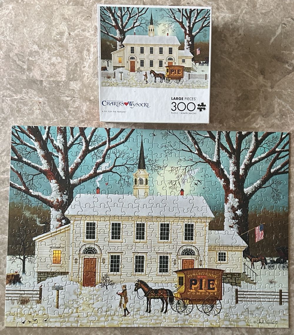 A Pie For The Parson - Buffalo puzzle collectible [Barcode 079346226115] - Main Image 2