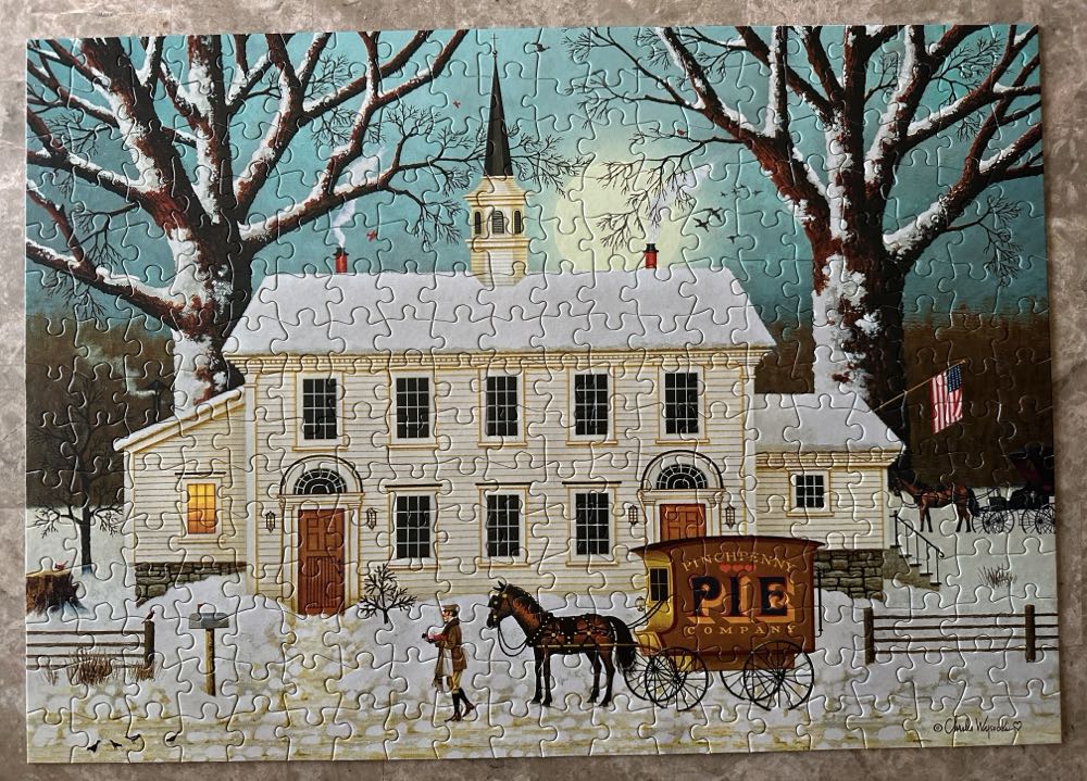 A Pie For The Parson - Buffalo puzzle collectible [Barcode 079346226115] - Main Image 3