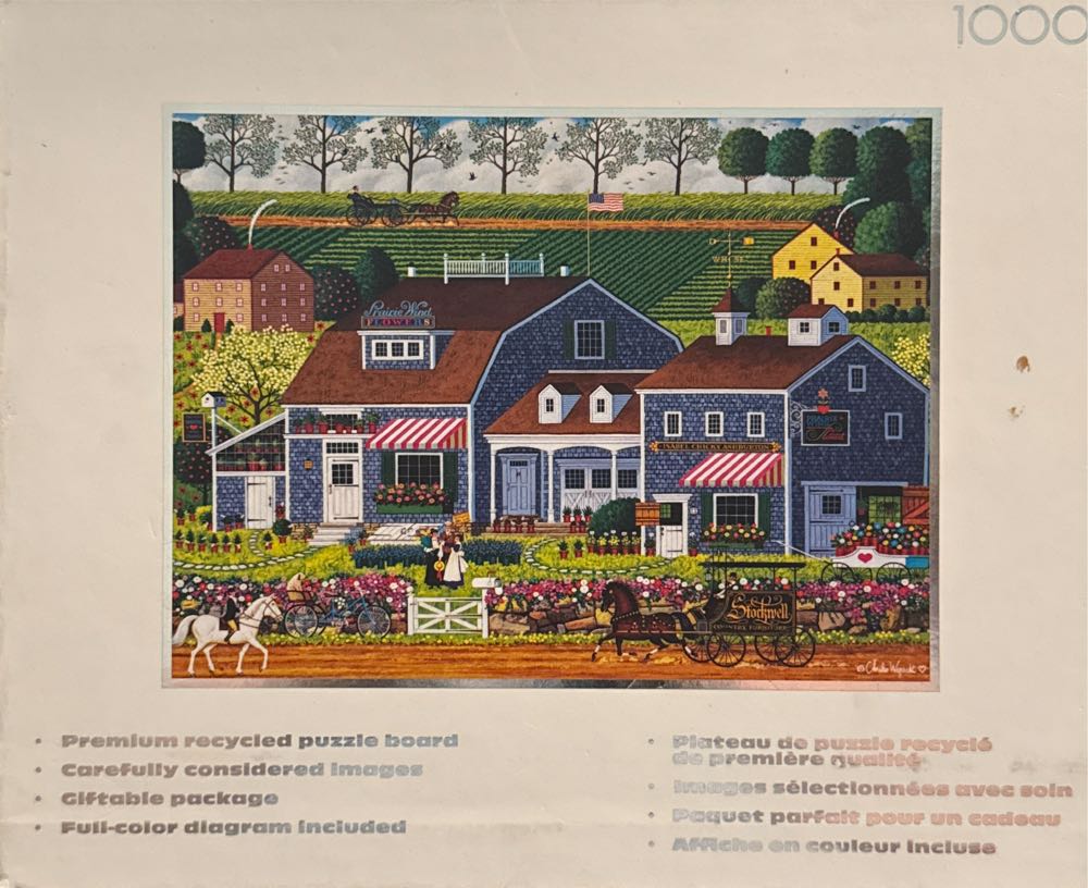 Prairie Wind Flowers - Buffalo Games puzzle collectible [Barcode 079346124749] - Main Image 2