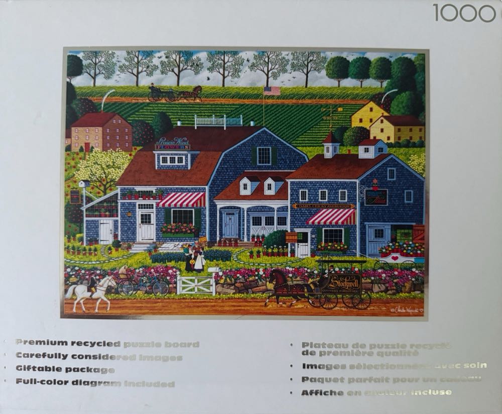 Prairie Wind Flowers - Buffalo Games puzzle collectible [Barcode 079346124749] - Main Image 3