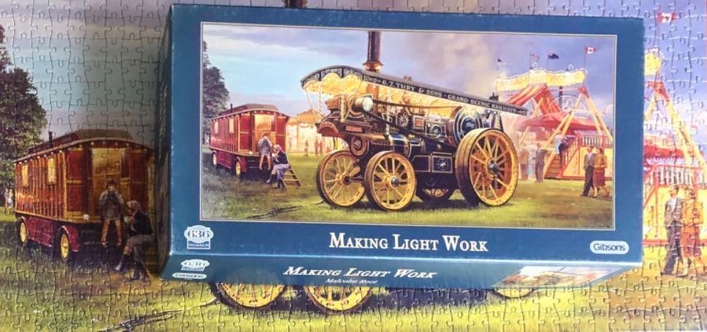 Making Light Work - Gibsons puzzle collectible [Barcode 5012269040081] - Main Image 4