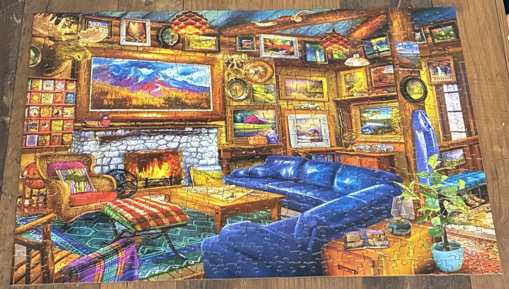 Artistic Retreat - MasterPieces puzzle collectible [Barcode 705988324048] - Main Image 2