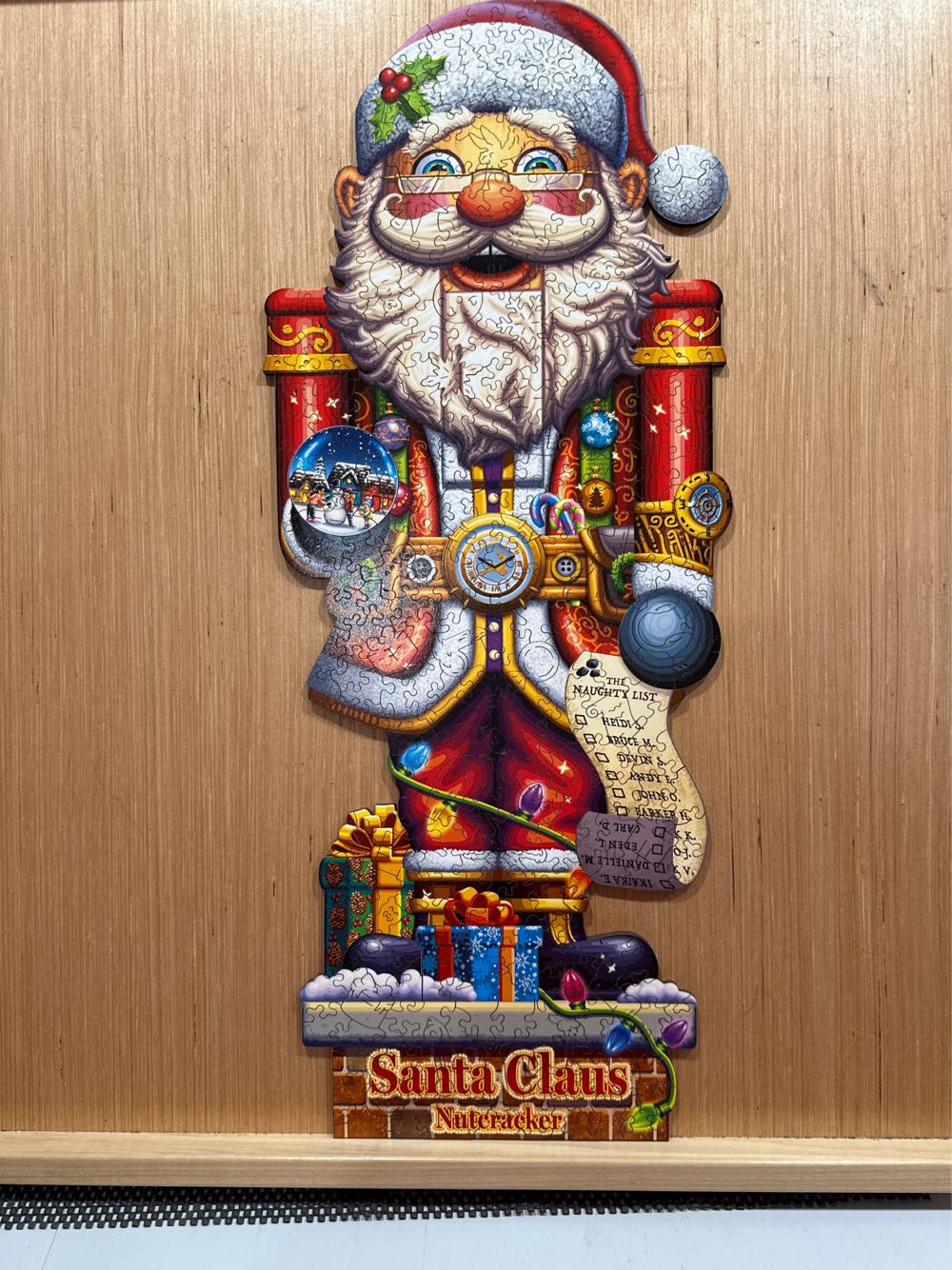 Santa Claus Nutcracker - Boardwalk puzzle collectible [Barcode 850022961571] - Main Image 2