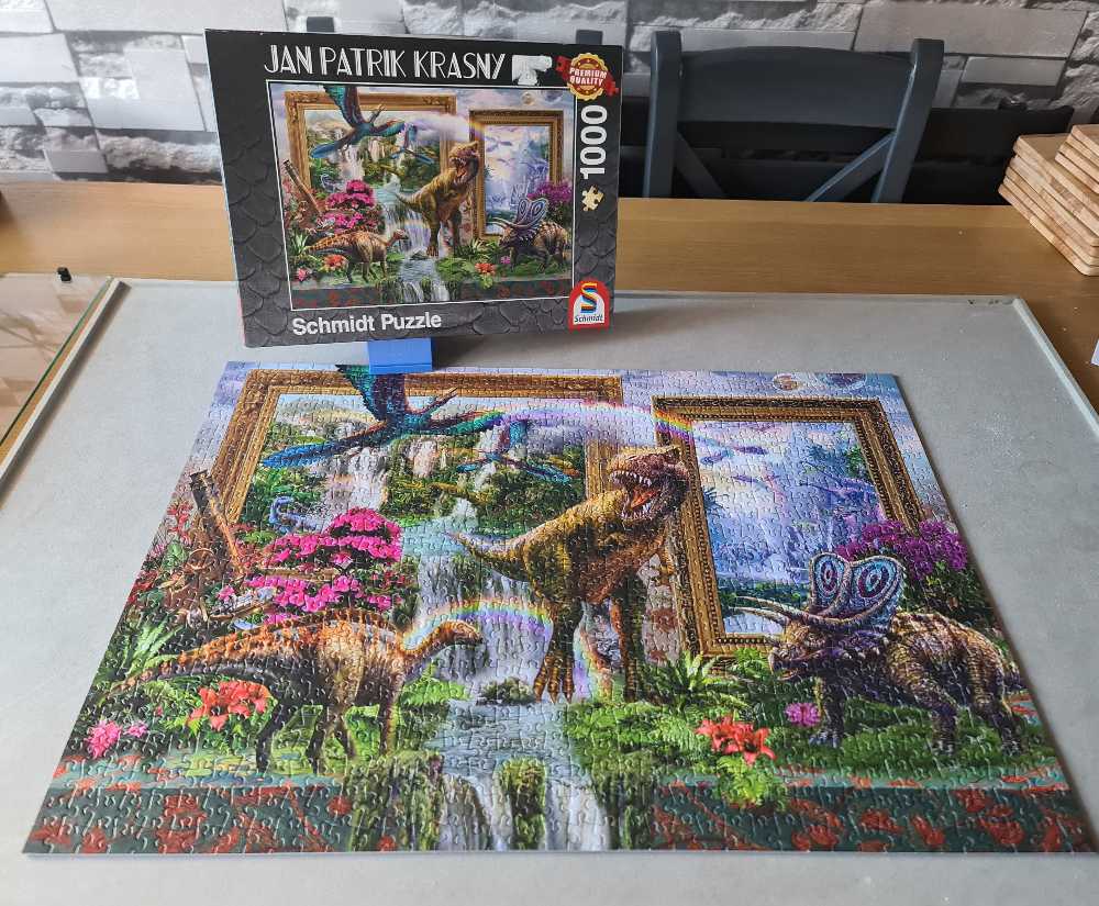 *Dinosaurs Coming To Life 😁 COMPLETED 06/01/2024 - Schmidt puzzle collectible - Main Image 3