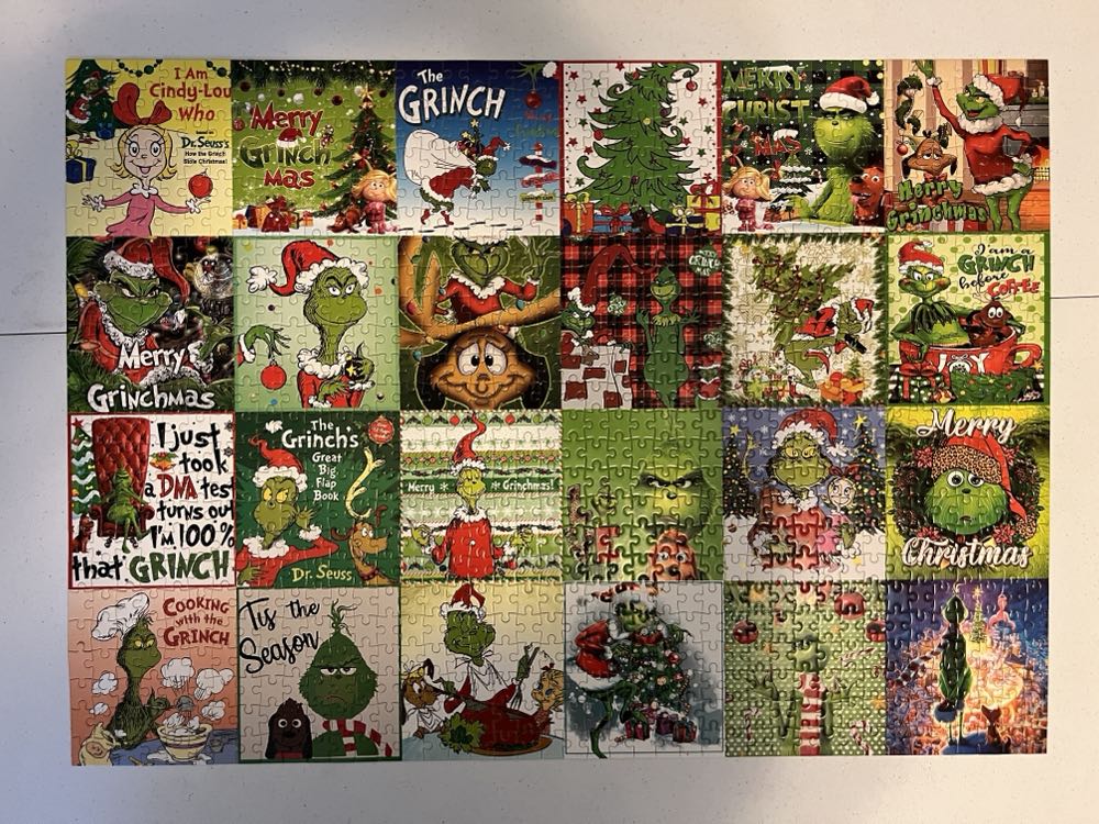 Advent calendar Grinch  puzzle collectible - Main Image 2
