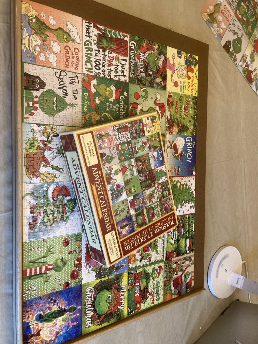 Advent calendar Grinch  puzzle collectible - Main Image 3