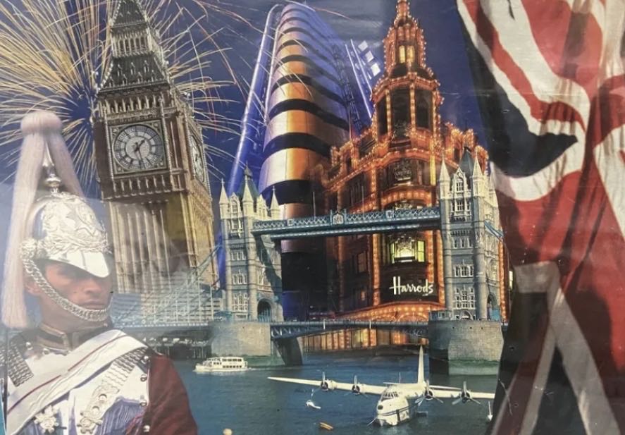 Montage Welcome To London SCANNEN/FOTO (Komt Van Manuela Joosten) - Falcon de luxe puzzle collectible - Main Image 2