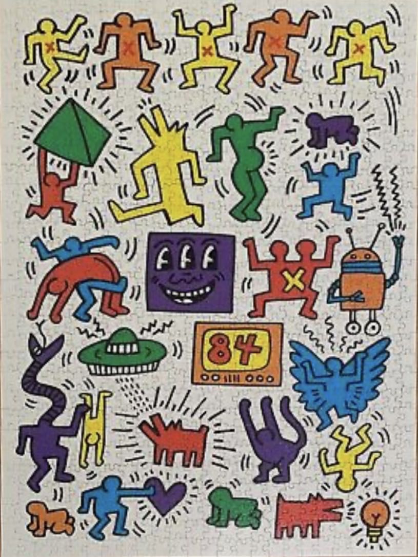 Keith Haring - Untitled, 1982 - Schmidt Puzzle puzzle collectible [Barcode 4001504574079] - Main Image 3