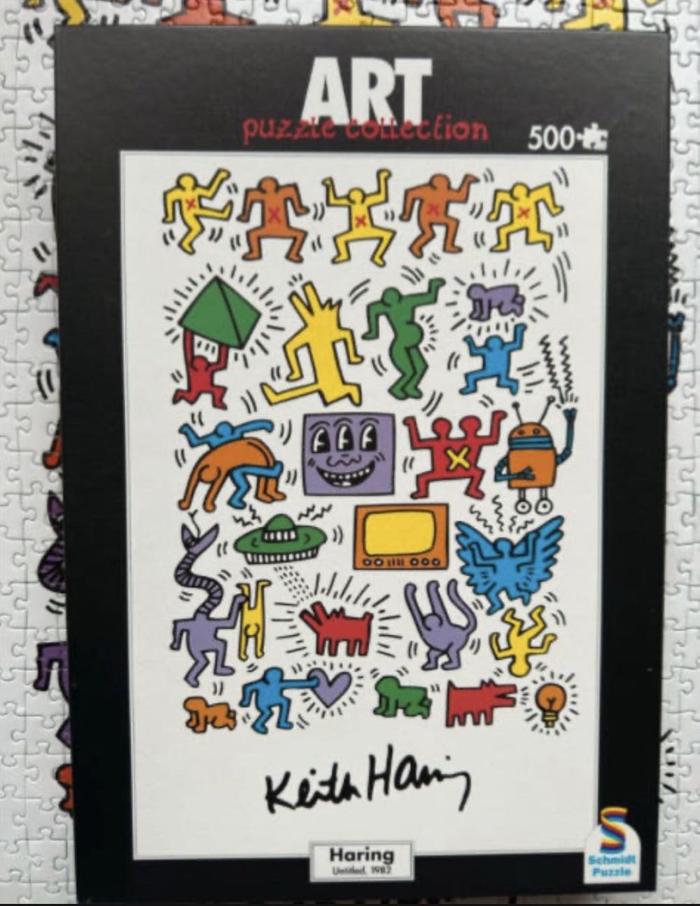 Keith Haring - Untitled, 1982 - Schmidt Puzzle puzzle collectible [Barcode 4001504574079] - Main Image 4