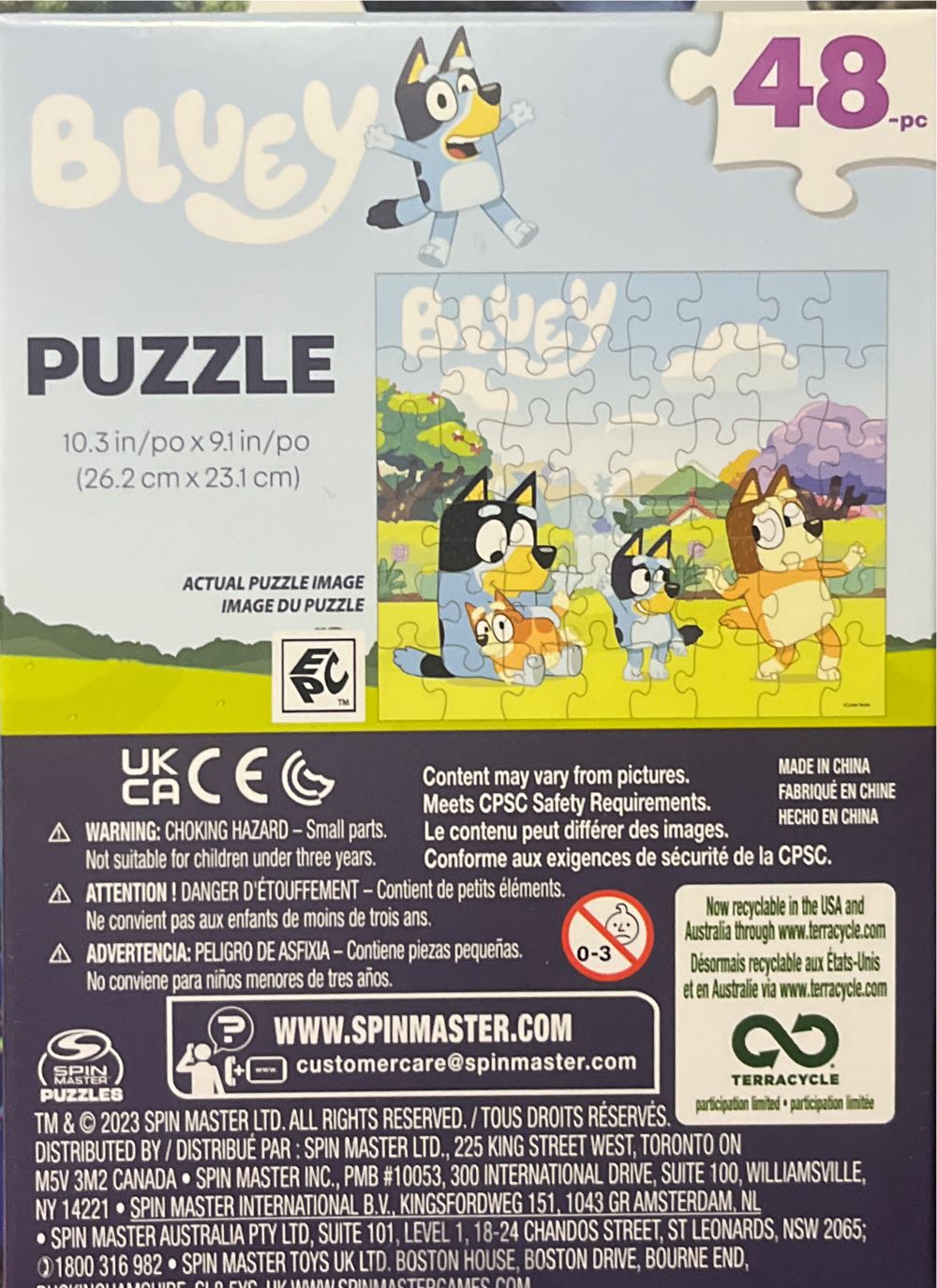 Bluey Puzzle  puzzle collectible [Barcode 778988434895] - Main Image 2