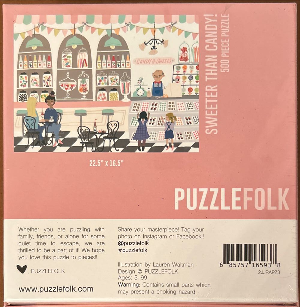 Sweeter Than Candy - Puzzlefolk puzzle collectible [Barcode 685757165938] - Main Image 2