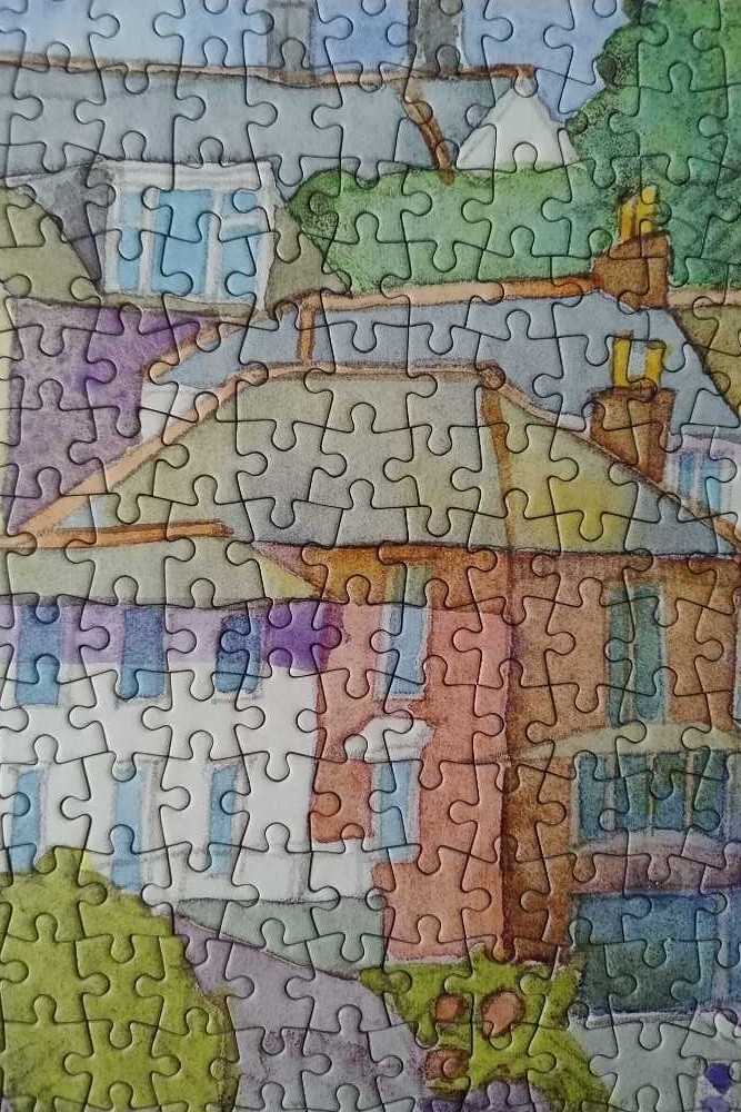 Sea View - Great British Jigsaws puzzle collectible [Barcode 5056570502906] - Main Image 3