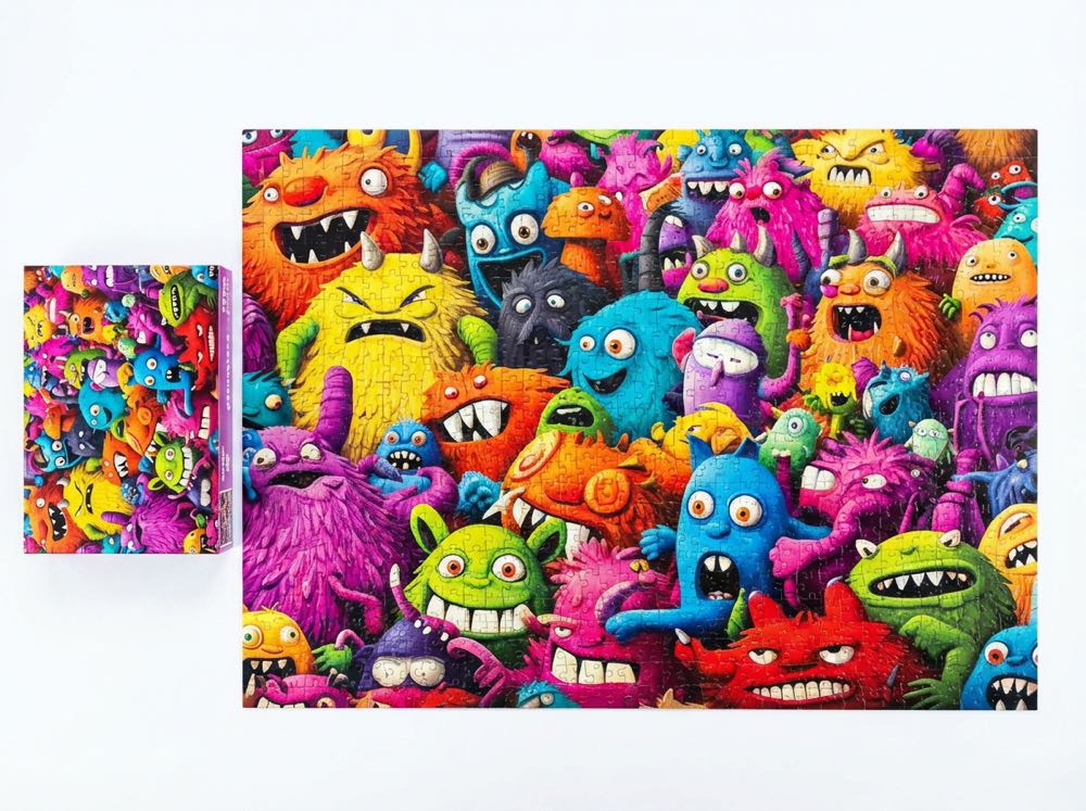 Crazy Monsters - Huadada puzzle collectible - Main Image 2