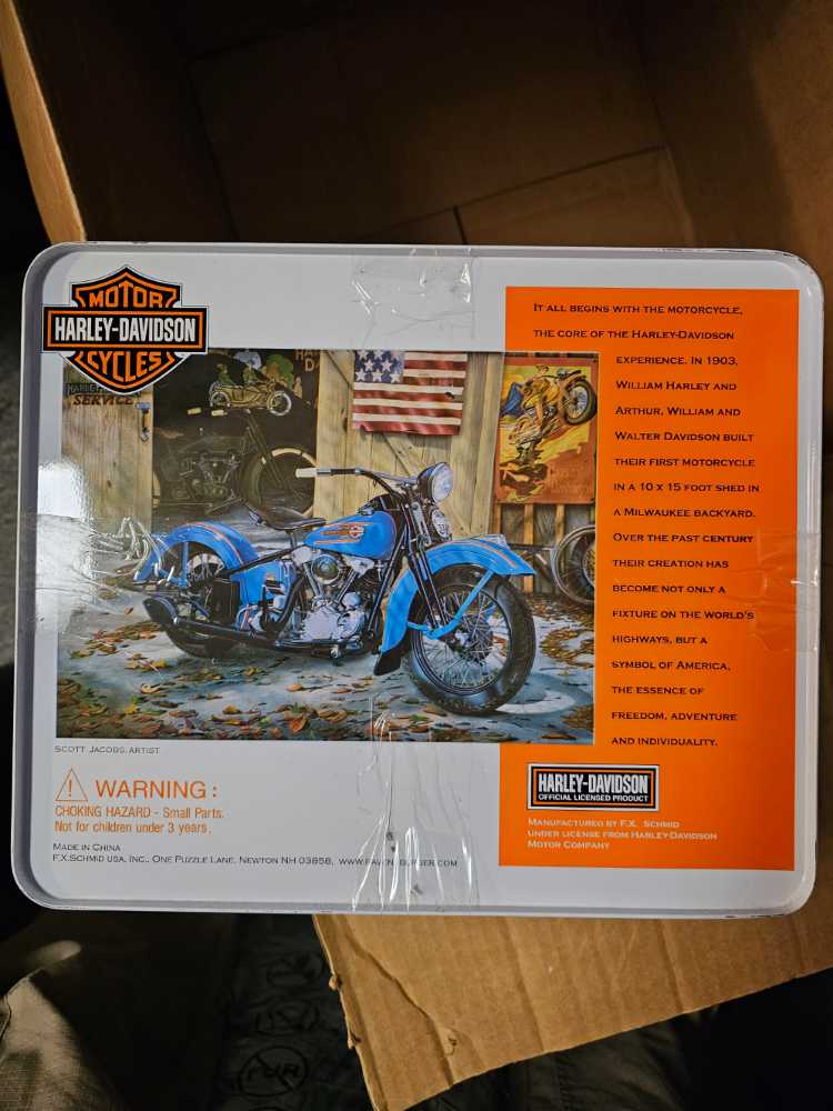 Harley Davidson ’03 - Ravensberger puzzle collectible - Main Image 2