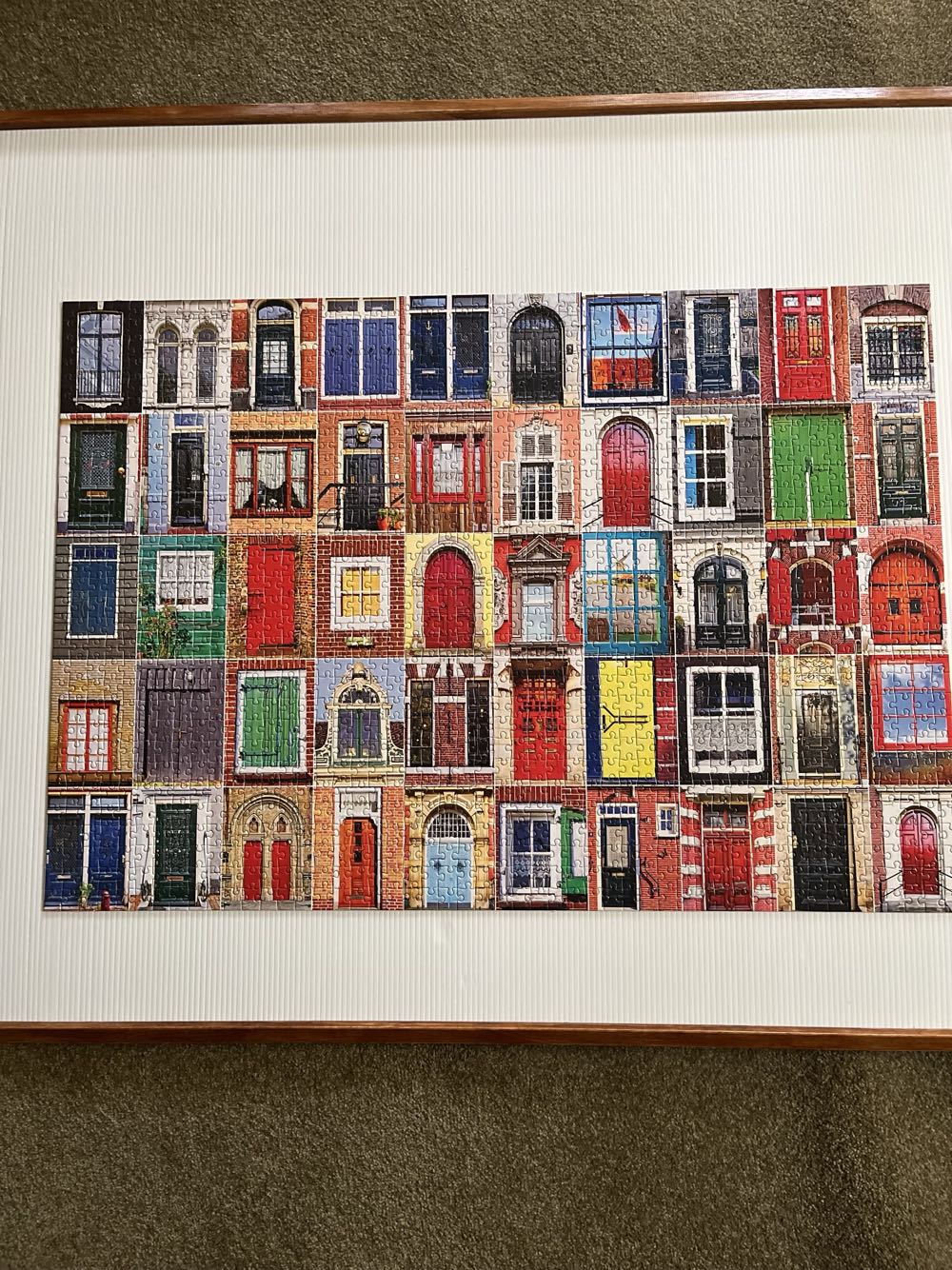 Colorful Dutch Windows And Doors  - Colorluxe puzzle collectible - Main Image 4