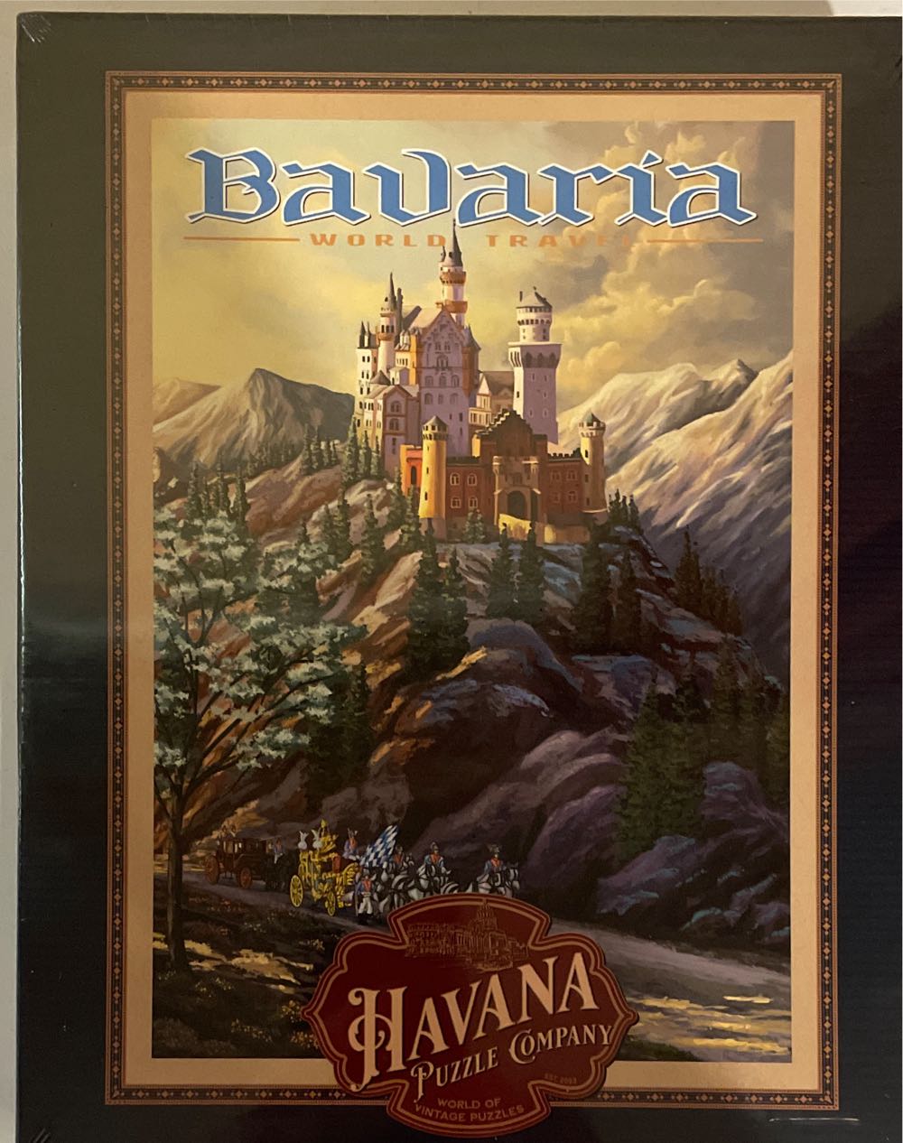 Neuschwanstein Castle Germany Whispers Of Winter’s Fantasy - MyPuzzle puzzle collectible [Barcode 4066909351502] - Main Image 2