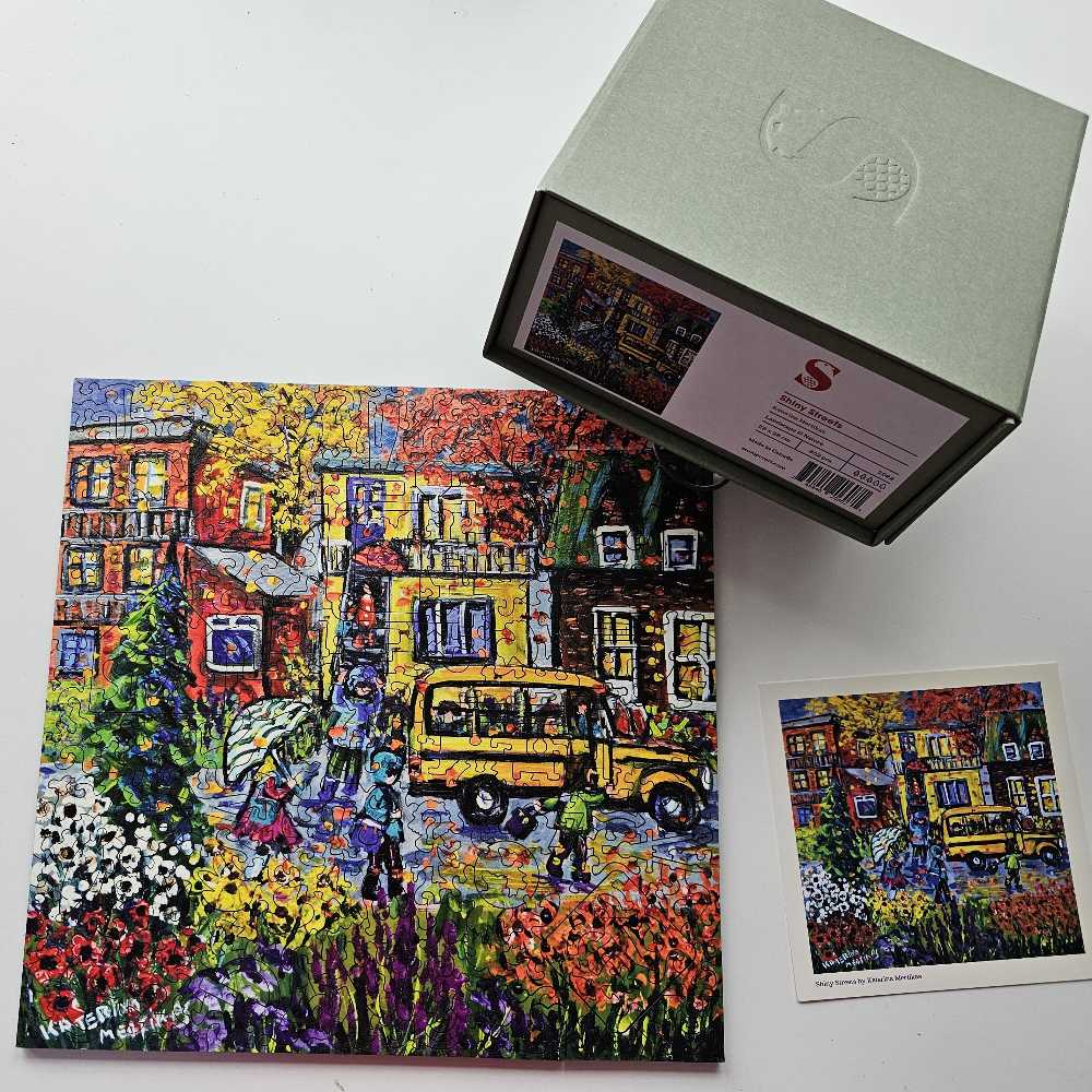 Shiny Streets - Stumpcraft puzzle collectible [Barcode 745240206071] - Main Image 3