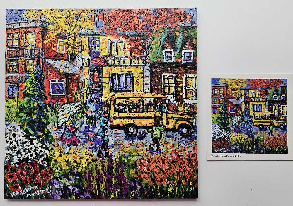 Shiny Streets - Stumpcraft puzzle collectible [Barcode 745240206071] - Main Image 4