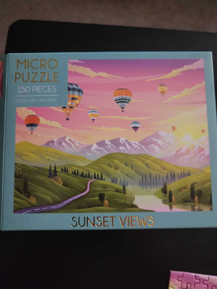 Sunset Views - RMS International puzzle collectible [Barcode 840287941876] - Main Image 2