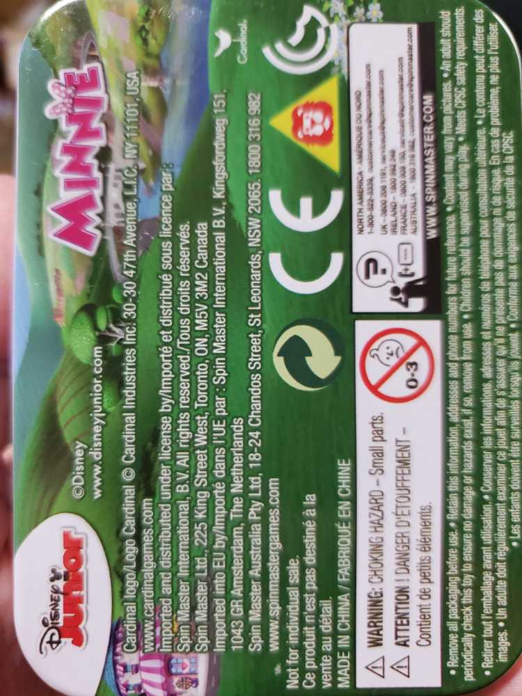 Disney Jr Minnie And Daisy Puzzle In Tin  - Cardinal puzzle collectible - Main Image 2