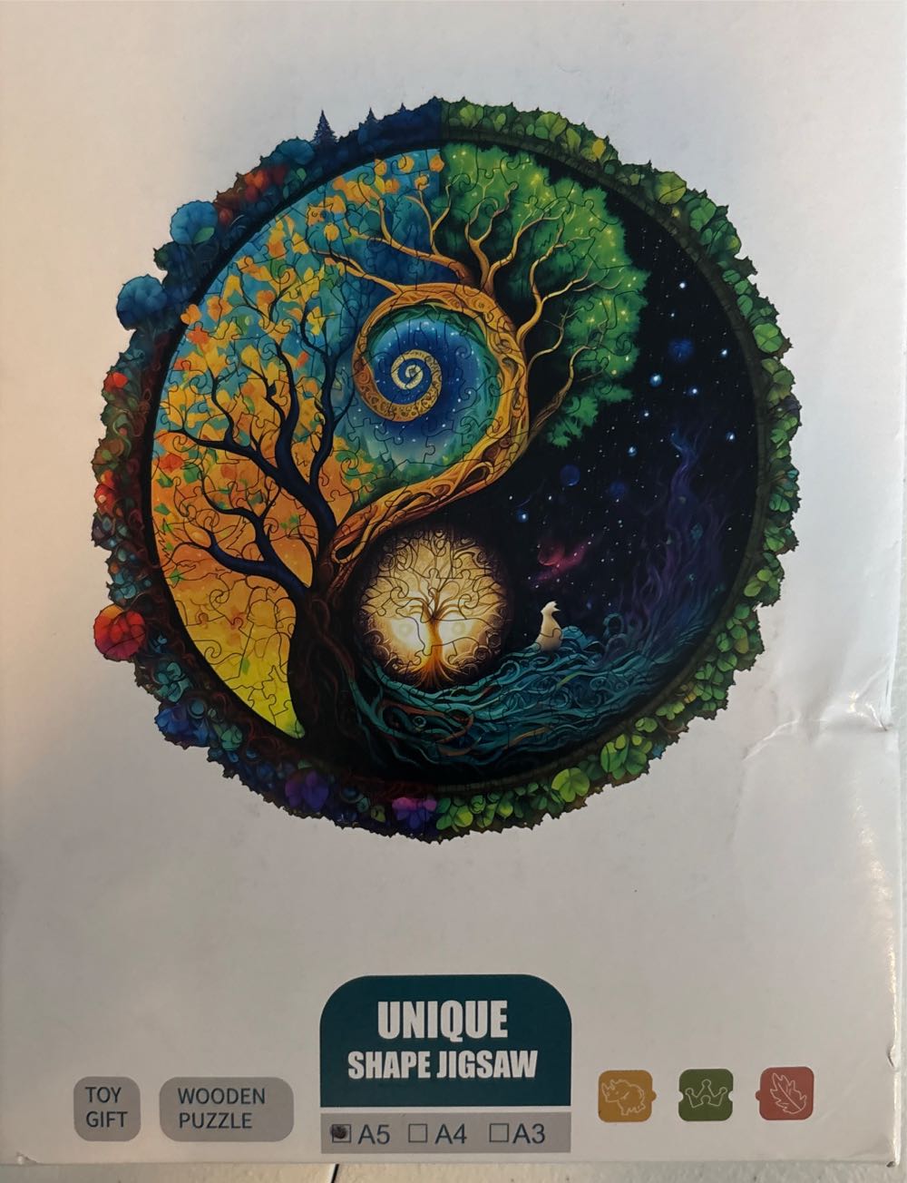 Yin Yang Tree Of Life - Kaayee puzzle collectible - Main Image 2