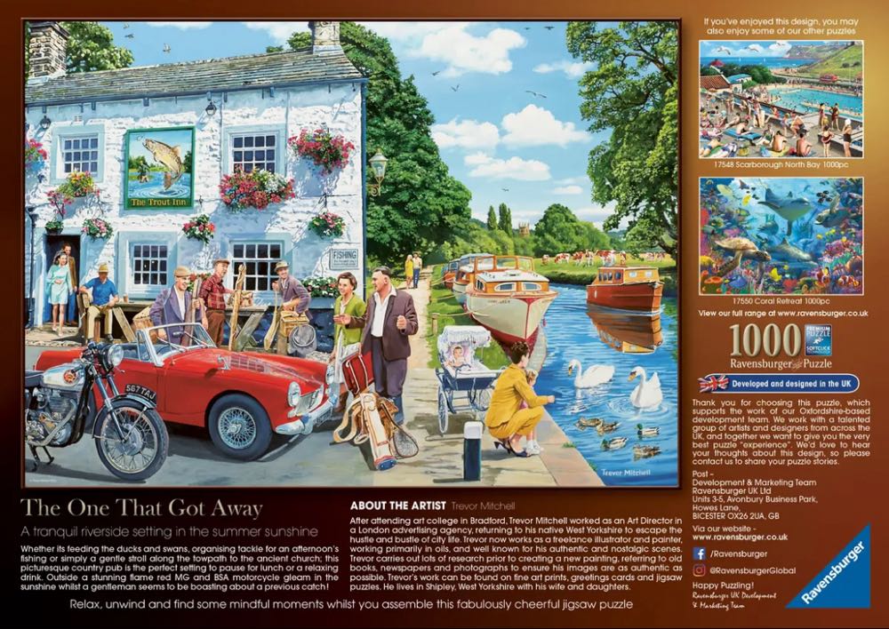 The One That Got Away Jigsaw - Ravensburger puzzle collectible [Barcode 4005556175567] - Main Image 2