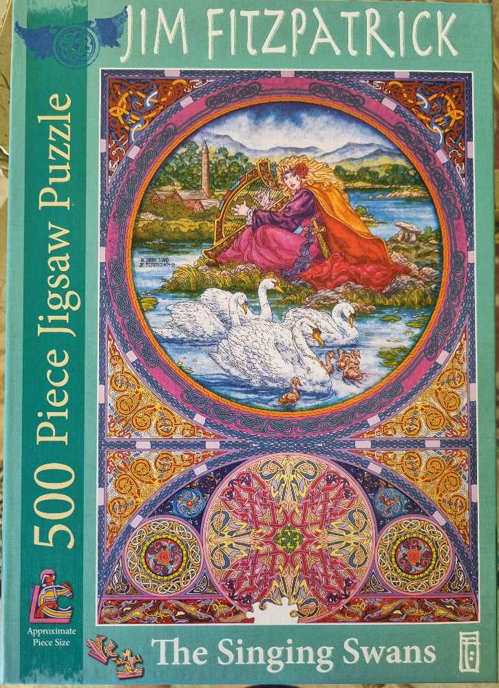 The Singing Swans - Real Ireland puzzle collectible [Barcode 5390534051384] - Main Image 2