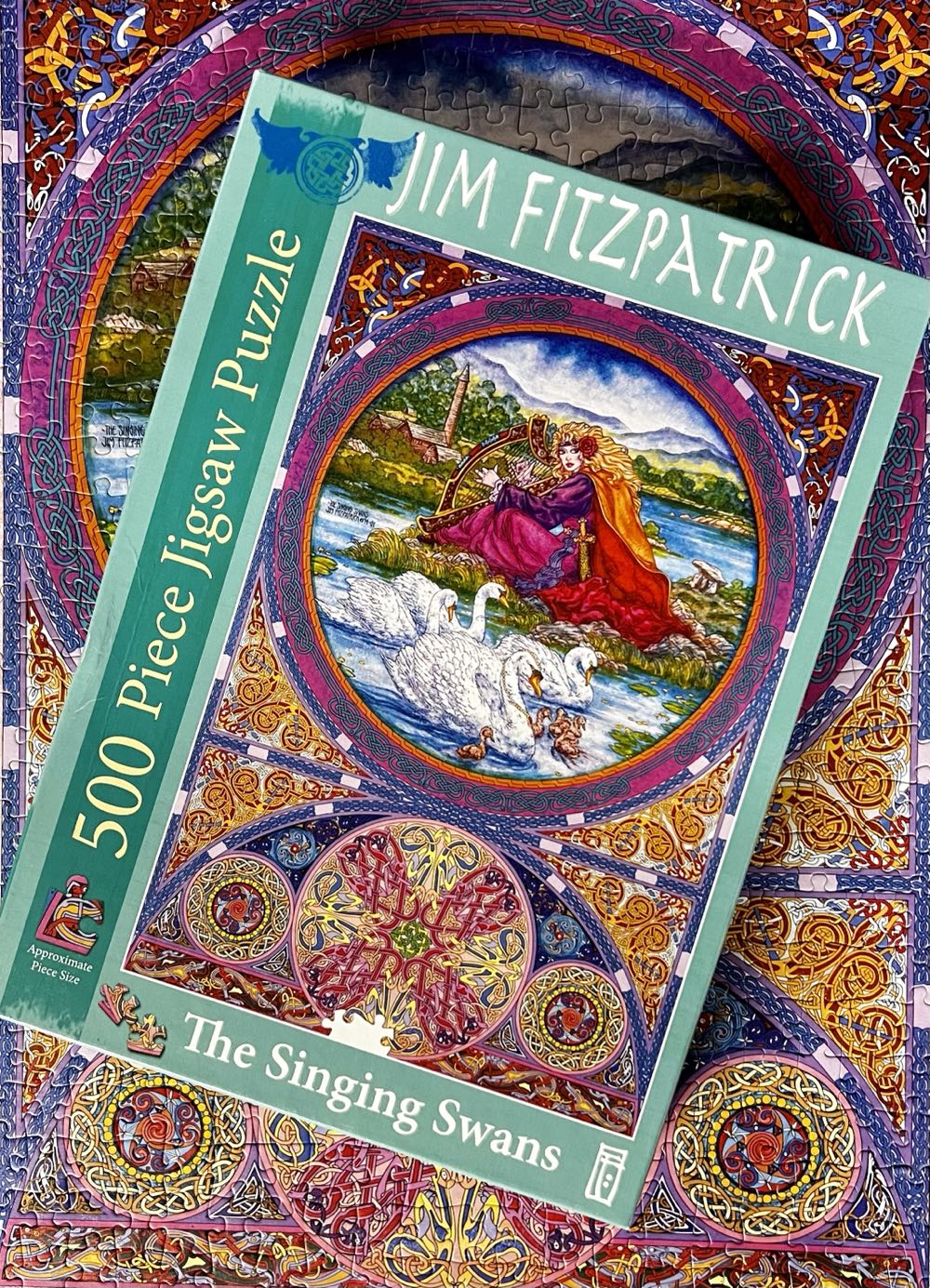 The Singing Swans - Real Ireland puzzle collectible [Barcode 5390534051384] - Main Image 4