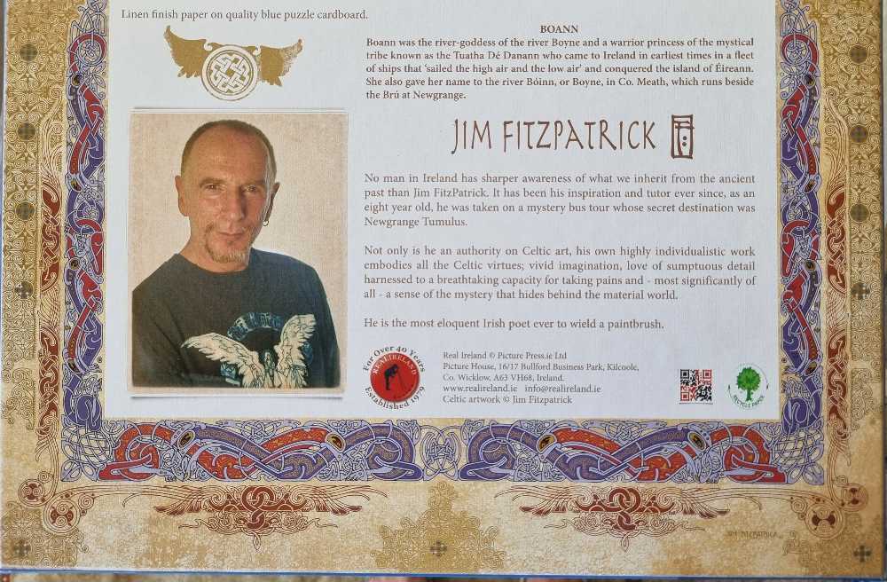 Boann River Goddess Jigsaw - Real Ireland puzzle collectible [Barcode 5390534051407] - Main Image 3