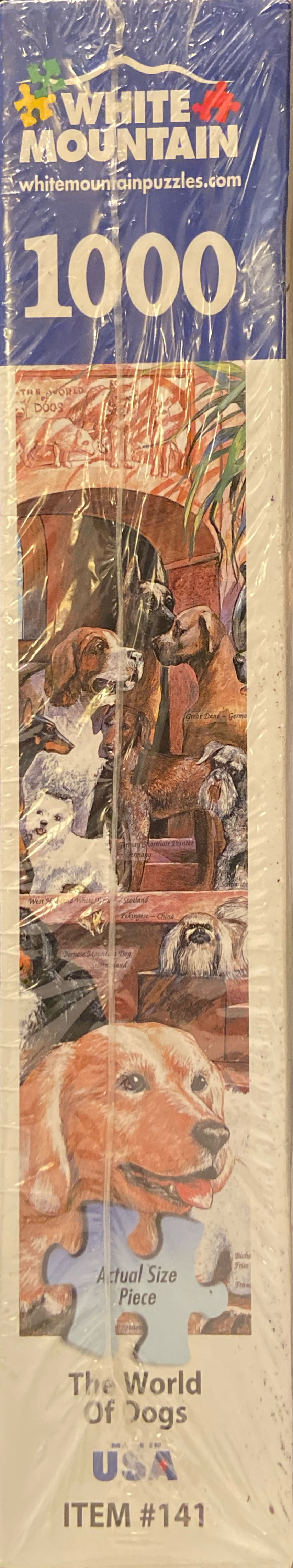 The World Of Dogs-used-Traci - White Mountain 🇺🇸 puzzle collectible [Barcode 724819247622] - Main Image 3