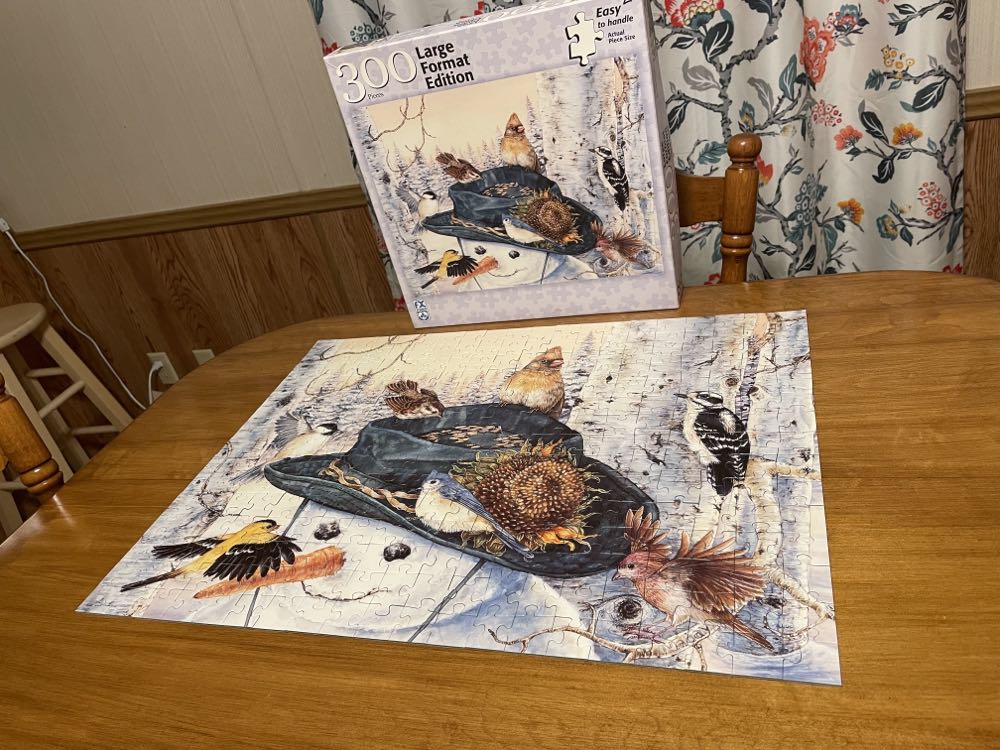 Sunflower Snowman - FX Schmid puzzle collectible [Barcode 099252788132] - Main Image 2