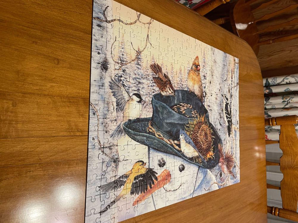 Sunflower Snowman - FX Schmid puzzle collectible [Barcode 099252788132] - Main Image 3