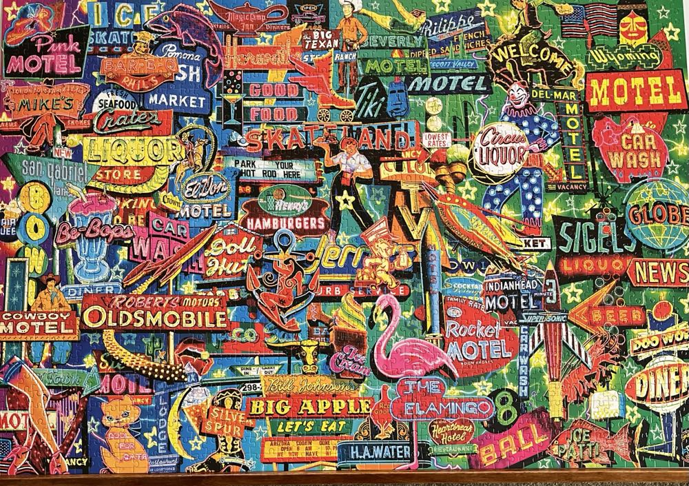 Kodak Neon Retro Signs  - Kodak puzzle collectible - Main Image 3