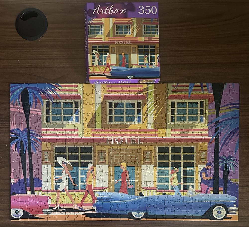 Summer Hotel - Cra-Z-Art puzzle collectible [Barcode 195464391785] - Main Image 2