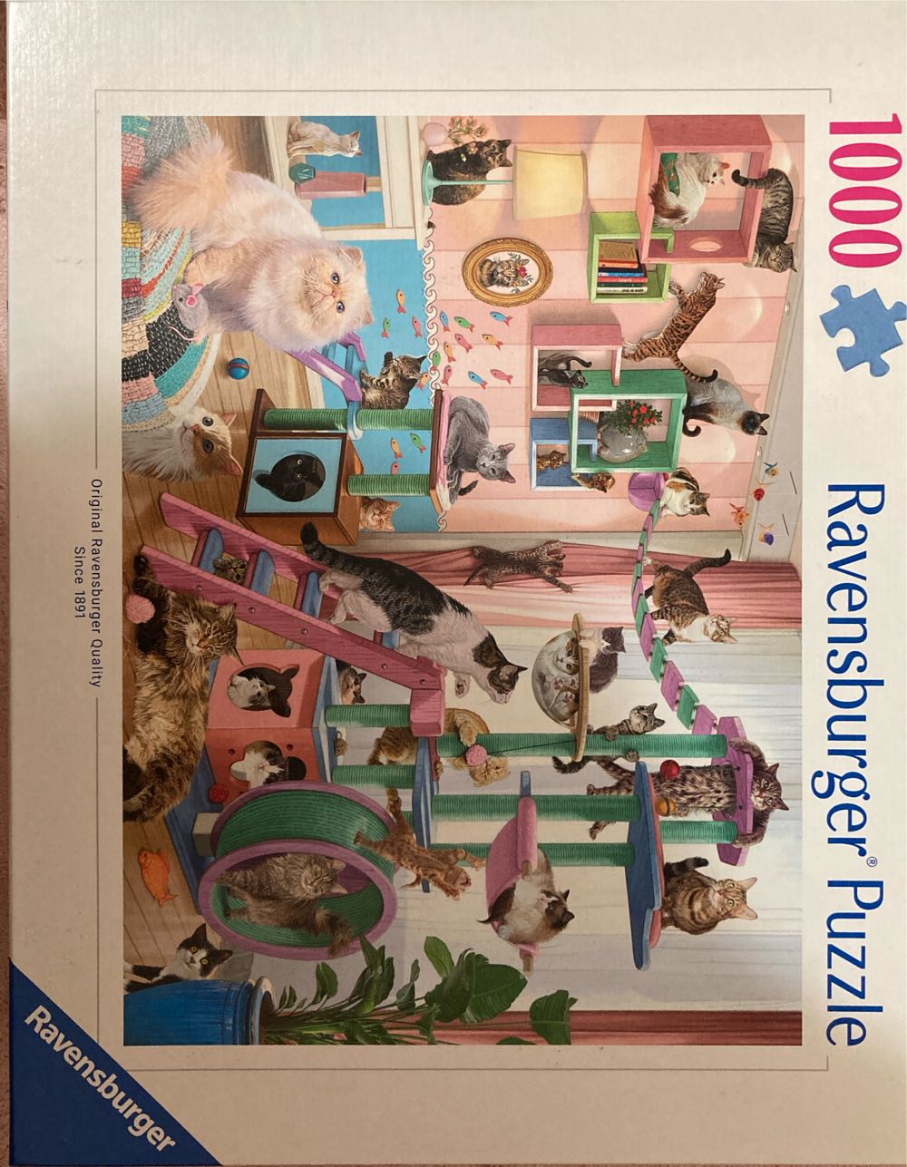 Cat Tree Heaven - Ravensburger puzzle collectible [Barcode 4005555008750] - Main Image 2