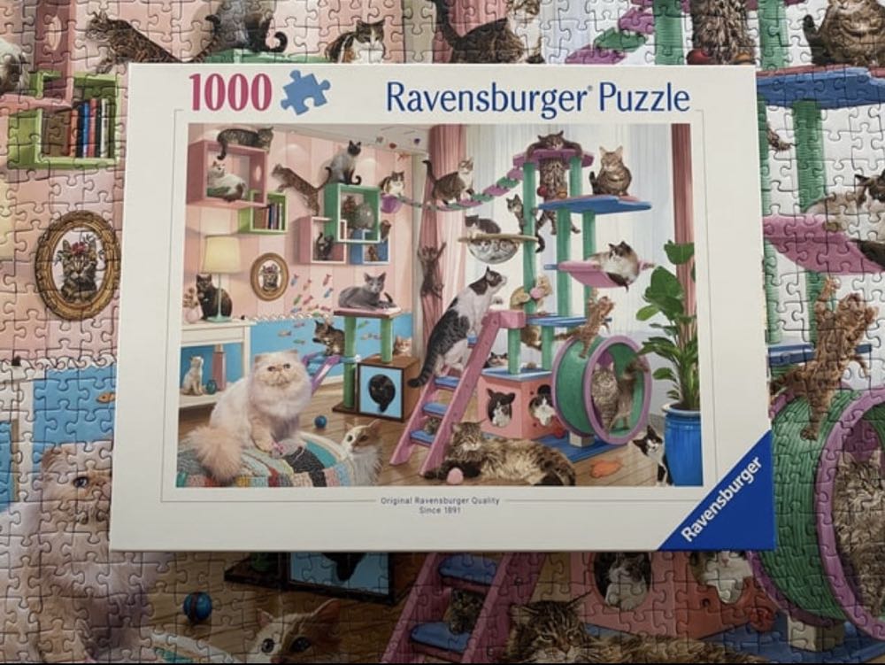 Cat Tree Heaven - Ravensburger puzzle collectible [Barcode 4005555008750] - Main Image 4
