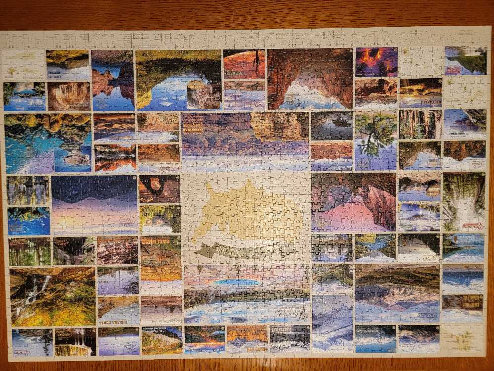 National Parks Of The United States - Cobble Hill puzzle collectible [Barcode 625012490061] - Main Image 2