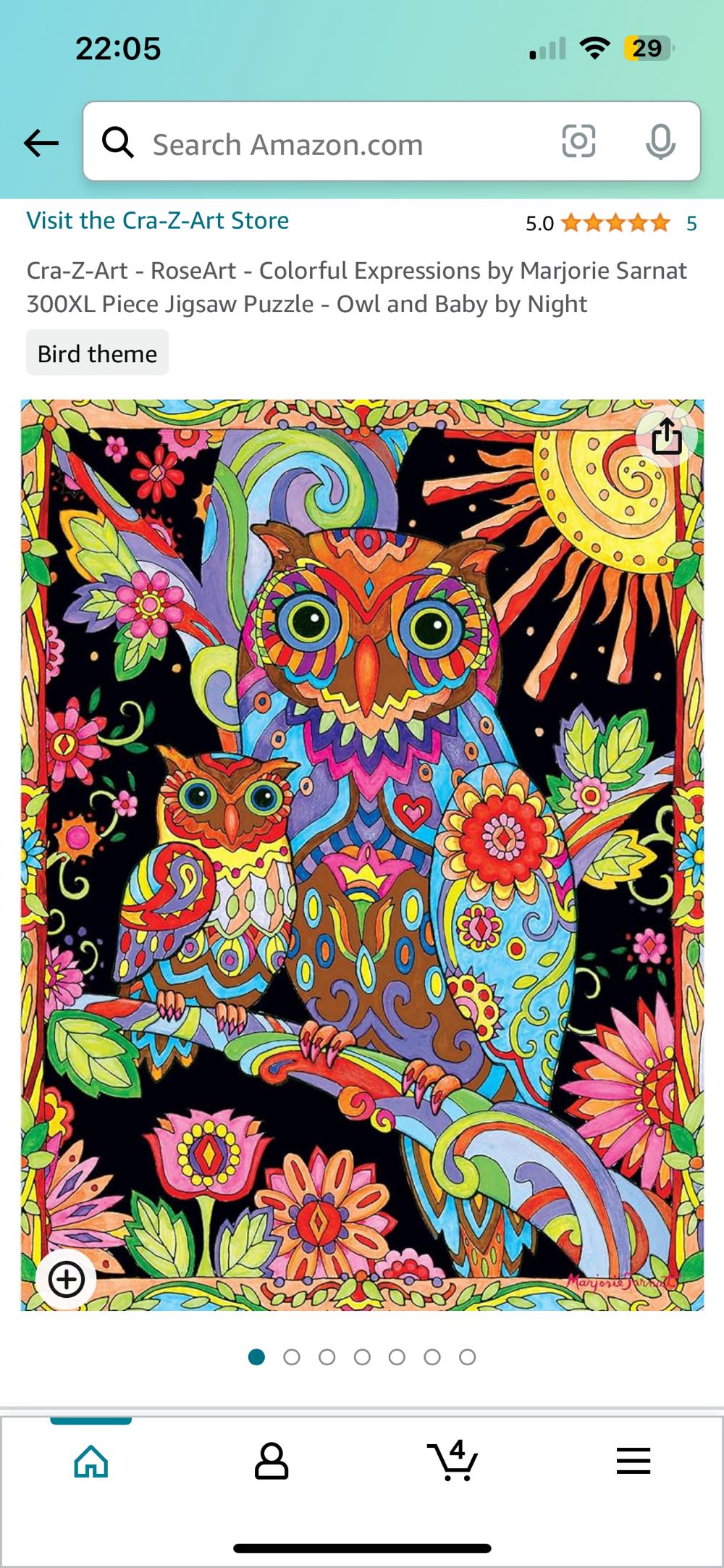 Colorful Fairytale Scene