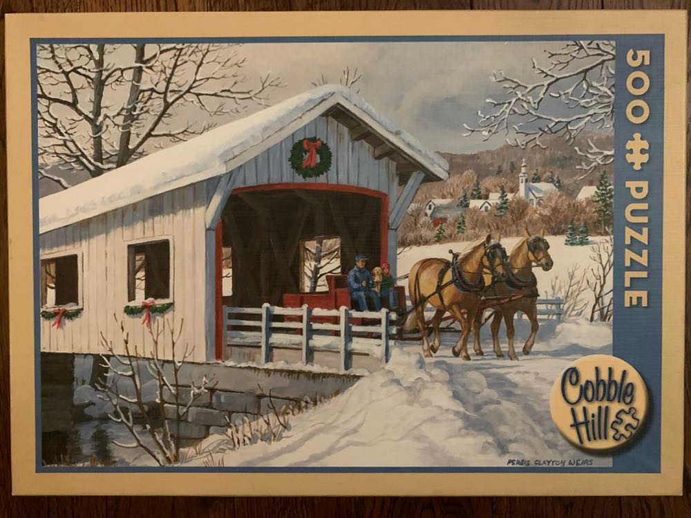 Saturday Ride - Cobble Hill puzzle collectible [Barcode 625012520317] - Main Image 2