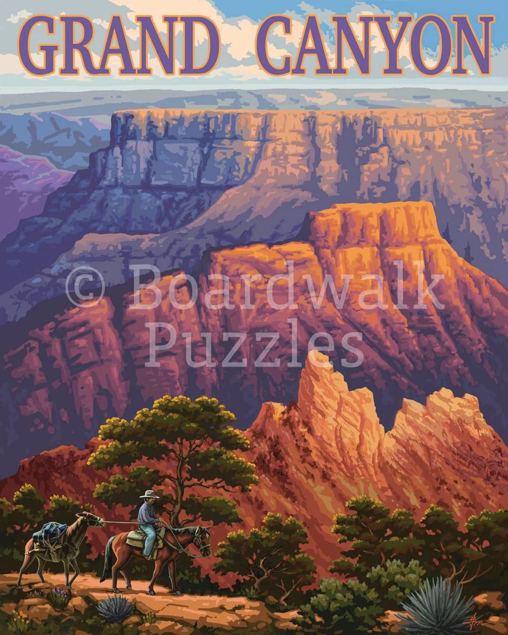 NPS : Grand Canyon 🆕 - Boardwalk Puzzle Company puzzle collectible [Barcode 671095905619] - Main Image 2