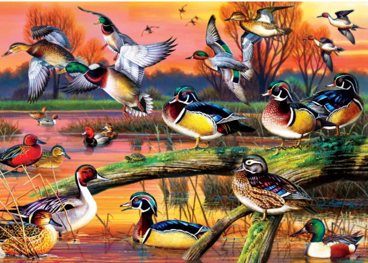 Autumn Feathers - Master Pieces puzzle collectible [Barcode 705988722721] - Main Image 2