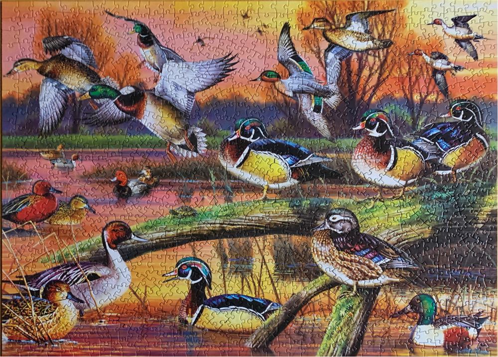 Autumn Feathers - Master Pieces puzzle collectible [Barcode 705988722721] - Main Image 3